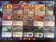 バトスピ 赤神星 太陽の契約神 馬神 弾 デッキパーツ（67枚）バトル