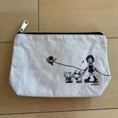 矢沢あい展 描きおろしイラスト お散歩 マルチポーチ - メルカリ