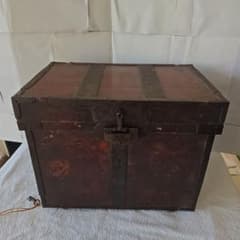 挟箱 鎧櫃 帯金具 背負箪笥 武具 刀剣 千両箱 甲冑箱 兜箱 江戸時代 古