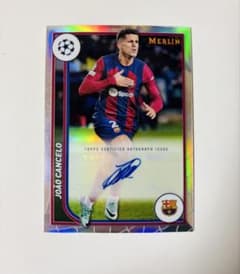topps merlin ジョアンカンセロ直筆サインカード - メルカリ