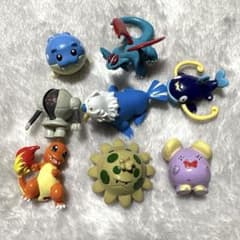 平成レトロ】ポケモン フルカラーアドバンス フィギュア 8体セット
