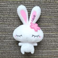 ☆中古品☆ LOVE うさぎ ぬいぐるみ 大塚愛 桜の花付き - メルカリ