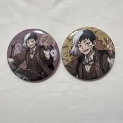 Dr.STONE ジャンプフェスタ ツーリング 缶バッジ あさぎりゲン 2個