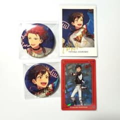 即購入可】あんスタ 7周年 ぱしゃっつ 缶バ 紅郎 鉄虎 カード 鉄虎