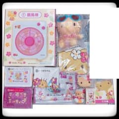 ハローキティ 当たりくじ 当りくじ 日焼け 11点 コンプ (ラストなし