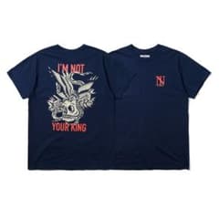 The BONEZ I'M NOT YOUR KING Tシャツ ネイビー L - メルカリ