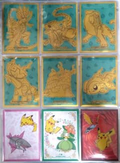 ポケモンカード デッキシールド キャラクタースリーブ 9種類 バラ売り