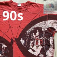 644 スパイダーマン ヴェノム 1993年製ヴィンテージ Tシャツ 総柄