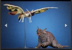 東宝大怪獣シリーズ モスラ(2001)＆バラゴン(2001) 激闘カラーVer