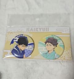 ハイキュー!! お正月ビジュアル(影山飛雄・及川徹) 缶バッジ - メルカリ
