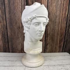 青年マルス 石膏像 デッサン 置物 首像 美術 - メルカリ