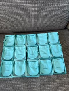 国内旧型 ティファニー空箱 巾着15セット - メルカリ