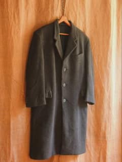 80s 90s ビンテージ イタリア製 肉厚カシミヤウール チェスターコート