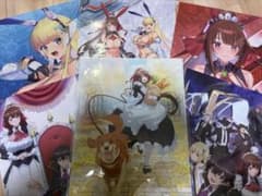 俺は星間国家の悪徳領主！オンラインくじ B賞クリアポスター 6種