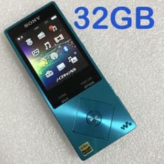 バッテリー良好】 ソニー ウォークマン NW-A16 32GB ブルー あお