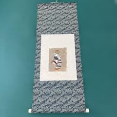 大津絵掛軸（女虚無僧） - メルカリ