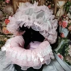 ペットカート あごのせクッション ジャバラ 天使のカート ハンドメイド