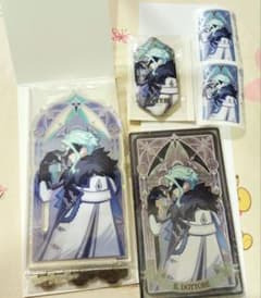 原神 博士 ドットーレ 霜痕与権焔 アクスタ 缶バッジ カード シール