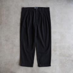 90s ラルフローレン ツータックチノ ポロチノ 黒 ブラック W40 L30