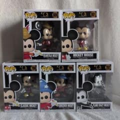 FUNKO POP!ディズニーアーカイブス 50周年 ミッキーマウス 5体セット