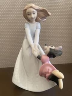 美品 陶器置き物 NAO × ディズニー ミニーの親友 - メルカリ