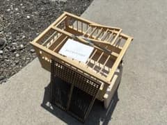 レース鳩2〜3用輸送.放鳩カゴ 新品 - メルカリ