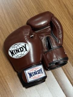 Windy ボクシンググローブ 8oz 8オンス 茶色 ブラウン マルーン - メルカリ
