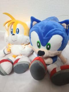 ソニックX ソニック・テイルス ぬいぐるみセット 約30cm - メルカリ
