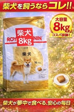 ROYAL CANIN 柴犬用 ドッグフード 8kg - メルカリ