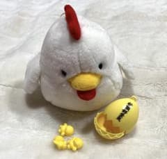 サンリオ フレンドリーコッコちゃん ぬいぐるみ レトロ ラッキー