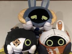 GIGO限定 ゼンゼロ ボンプ 寝そべりぬいぐるみ 3種 コンプセット