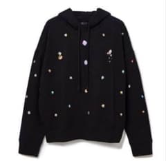 米津玄師 宝石パーカー 黒 ブラック (M) 変身 - メルカリ