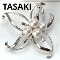 TASAKI パールブローチ あこや真珠 入学式 卒業式 タサキ コサージュ