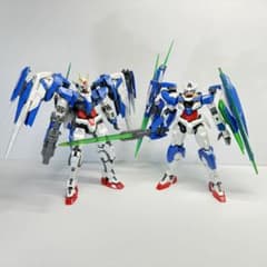 ア*ハ様 HGダブルオークアンタ フルセイバー、RGダブルオーライザー 2