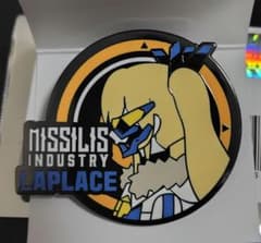 勝利の女神：NIKKE トレーディングメタルバッジ - MISSILISラプラス