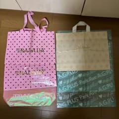 tralala チュララ ショッパー ショップ袋 紙袋 ビニールバッグ バッグ