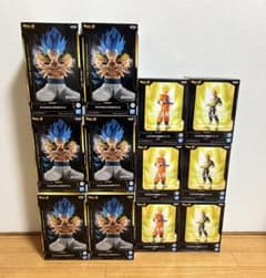 ドラゴンボール超 clearise 孫悟空 & ベジータ ゴジータ 合計12個