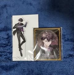 アニカフェ にじさんじ HEROIC BAR 佐伯イッテツ アクスタ 缶バッジ