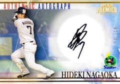 長岡秀樹 直筆サインカード EPOCH 2024 東京ヤクルトスワローズ PE