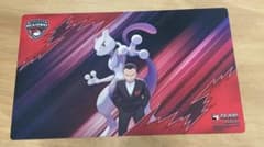 海外限定】ポケモンカードゲーム プレイマット ミュウツー サカキ