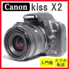 Canon Kiss X2✨一眼レフカメラ スマホ転送 初心者おすすめ - メルカリ
