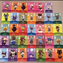 あつ森 amiibo カード セット まとめ売り 34枚 - メルカリ