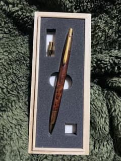 野原工芸 斑紋孔雀色旧型シャープペン(固定式口金付) ジャイアント