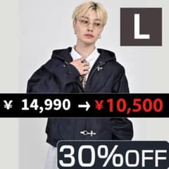 L2089トグルフックリジットアクティブジャケットL（navy）地底人