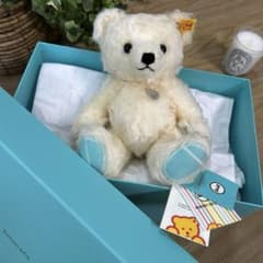 リターントゥティファニーラブテディベア シュタイフコラボ ホワイト