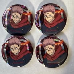 呪術廻戦 両面宿儺 ホロ缶バッジ 4点 まとめ売り - メルカリ