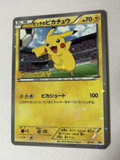 XY-P ピッチのピカチュウ_Jリーグ「ファミリー Joinデイズ」 笑顔版