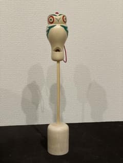 老舗髙亀 ミミズク 柳宗理デザイン 民藝運動 民芸 木製玩具 鳴子温泉