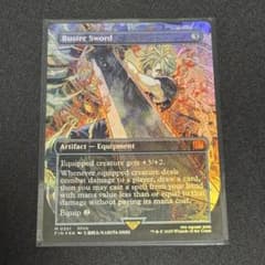 バスターソード》英語版 Foil ボーダーレス - メルカリ