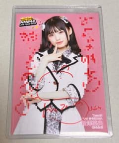 NMB48 新澤菜央 直筆 サイン 生写真 ① - メルカリ